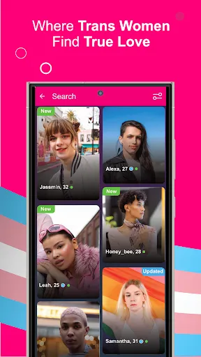 Скриншот 4 — Trans Dating App, Meet & Chat