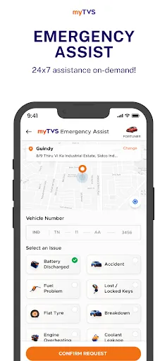 Скриншот 4 — myTVS Car Services & More