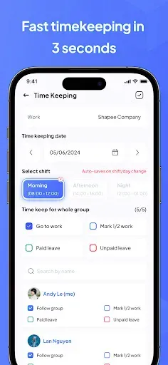 Скриншот 5 — Заработная плата и расписание