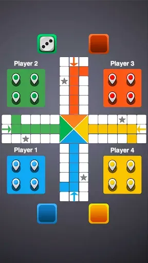 Скриншот 1 — Ludo Offline Game :Family Game