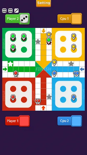Скриншот 1 — LUDO DICE GAME : CHAMPION GAME