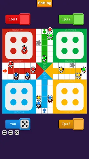 Скриншот 2 — LUDO DICE GAME : CHAMPION GAME