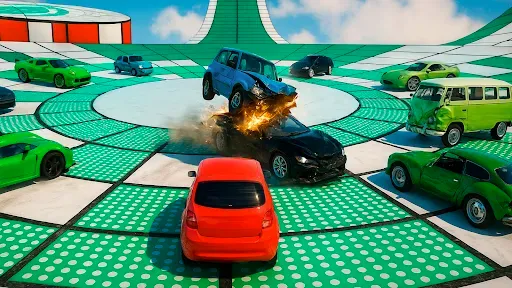 Скриншот 4 — Car Battle: Drive & Crash