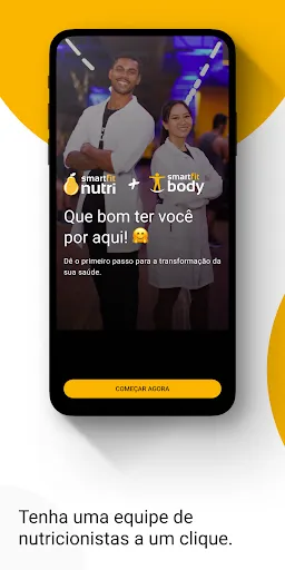 Скриншот 1 — Smart Fit Nutri: Saúde e Dieta