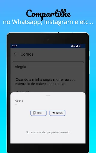 Скриншот 6 — Piadas Engraçadas