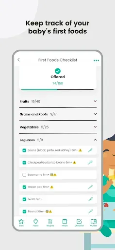 Скриншот 4 — BLW Meals: Starting Solids