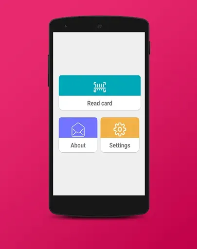 Скриншот 1 — Read card mobile Recharge