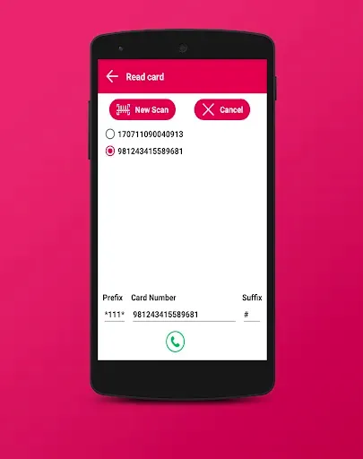 Скриншот 7 — Read card mobile Recharge