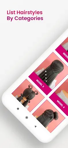 Скриншот 2 — Easy Hairstyles for Girls