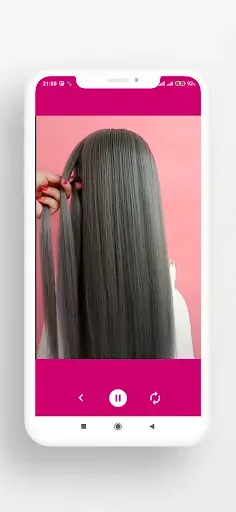 Скриншот 8 — Easy Hairstyles for Girls