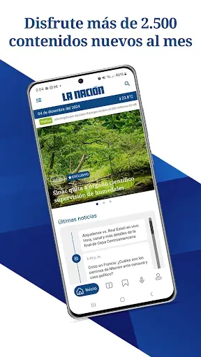 Скриншот 1 — La Nación Costa Rica