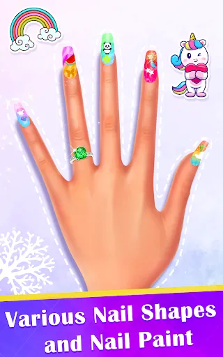 Скриншот 2 — Nails Salon Games - Nail Art