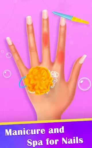 Скриншот 4 — Nails Salon Games - Nail Art