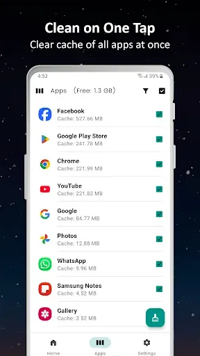 Скриншот 7 — Clear Cache: All Cache Cleaner