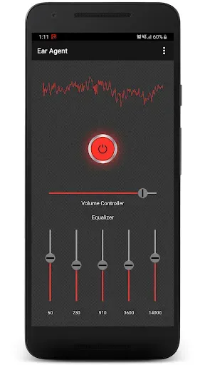 Скриншот 1 — Ear Agent Live : Hearing Aid