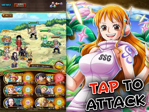 Скриншот 3 — ONE PIECE TREASURE CRUISE-RPG