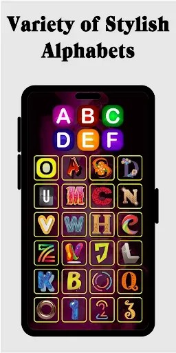 Скриншот 4 — Letter Name DP Maker - DP Art
