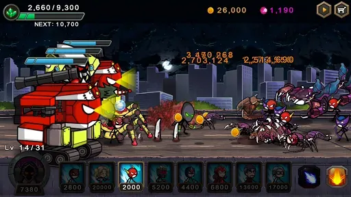 Скриншот 2 — HERO WARS SuperStickmanDefense