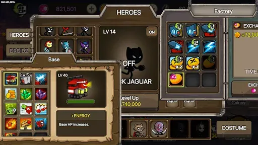 Скриншот 4 — HERO WARS SuperStickmanDefense