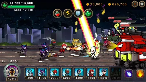Скриншот 8 — HERO WARS SuperStickmanDefense