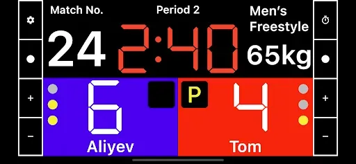 Скриншот 2 — Wrestling Scoreboard
