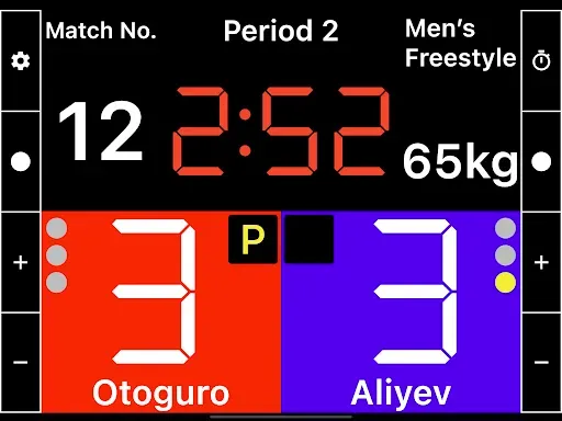 Скриншот 3 — Wrestling Scoreboard