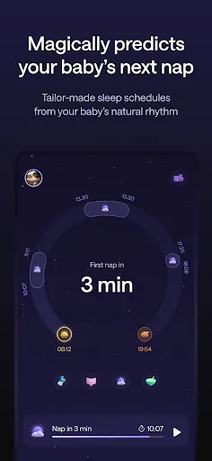 Скриншот 1 — Napper: Baby Sleep & Parenting