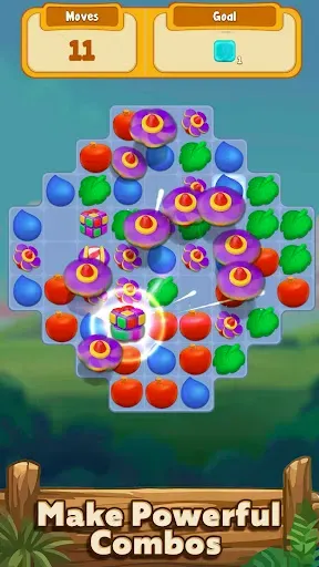 Скриншот 4 — Farm Game: Match 3 Puzzle