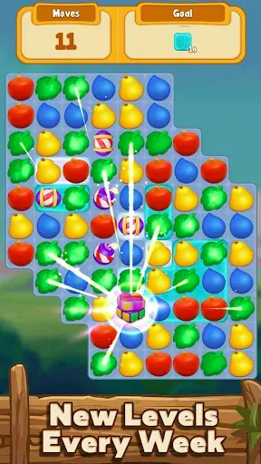 Скриншот 6 — Farm Game: Match 3 Puzzle