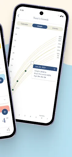 Скриншот 2 — Nara - Baby & Mom Tracker