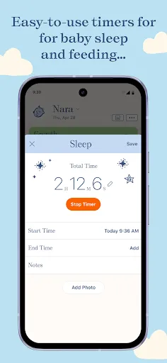 Скриншот 5 — Nara - Baby & Mom Tracker