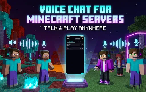 Скриншот 1 — VCMC - VoiceChat for Minecraft