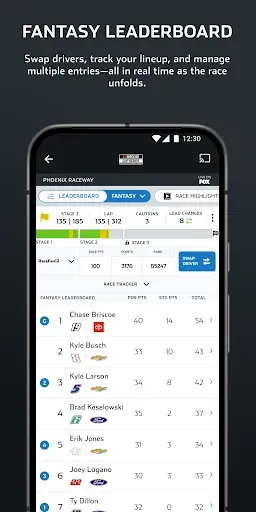 Скриншот 6 — NASCAR MOBILE