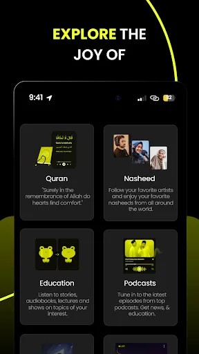 Скриншот 2 — Nasheedio: Muslim-friendly