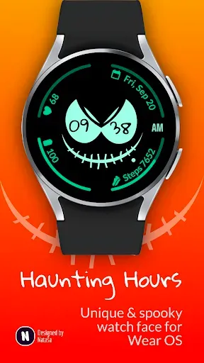 Скриншот 1 — Haunting Hours: Watch Face