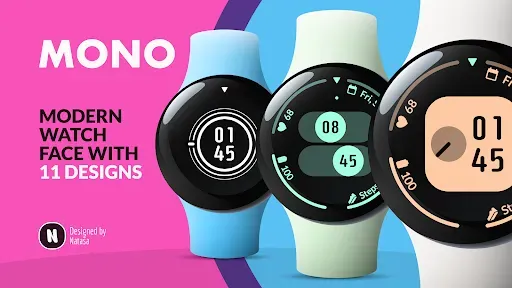 Скриншот 1 — Mono: Watch Face