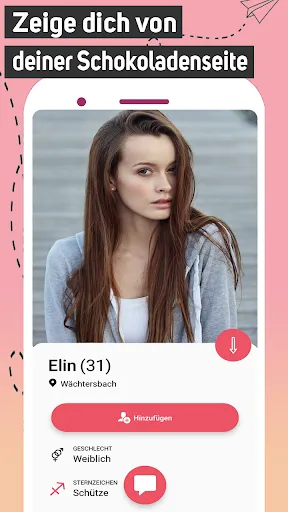 Скриншот 1 — Natchd - Datingapp mit Herz