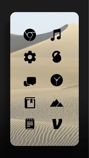 Скриншот 7 — Flight Dark - Icon Pack