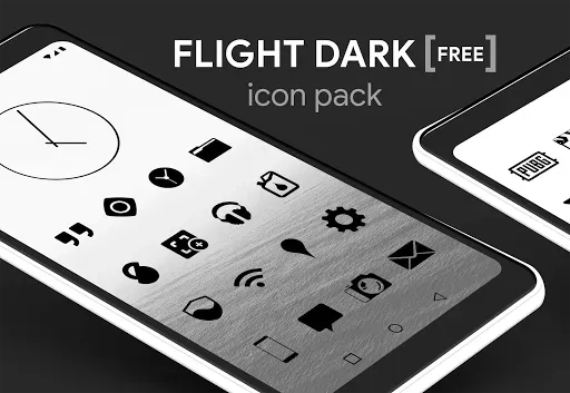 Скриншот 8 — Flight Dark - Icon Pack