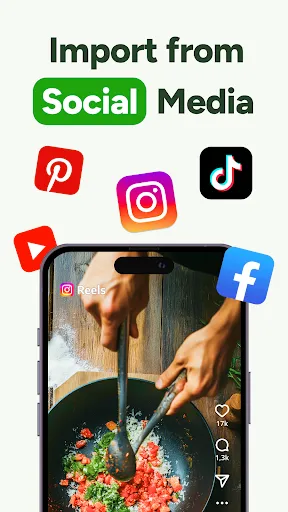 Скриншот 2 — All My Meals - Save Recipes
