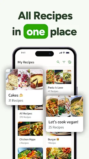 Скриншот 3 — All My Meals - Save Recipes