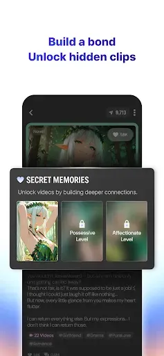 Скриншот 5 — GLAZE - Webtoons, Novel, RPG