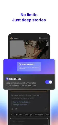 Скриншот 7 — GLAZE - Webtoons, Novel, RPG