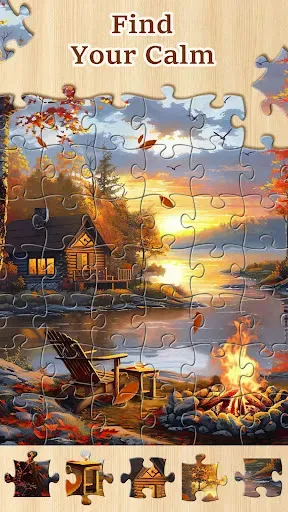 Скриншот 3 — Nature Jigsaw - Jigsaw Puzzles