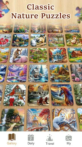 Скриншот 8 — Nature Jigsaw - Jigsaw Puzzles