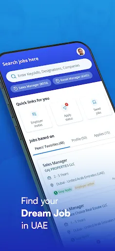 Скриншот 2 — Naukrigulf - Job Search App