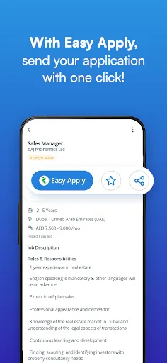 Скриншот 4 — Naukrigulf - Job Search App