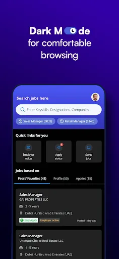 Скриншот 8 — Naukrigulf - Job Search App