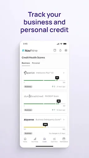 Скриншот 2 — Nav Business Credit Builder