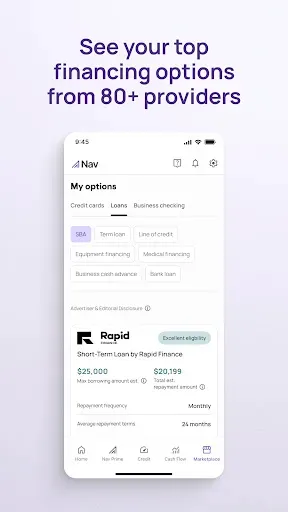 Скриншот 5 — Nav Business Credit Builder